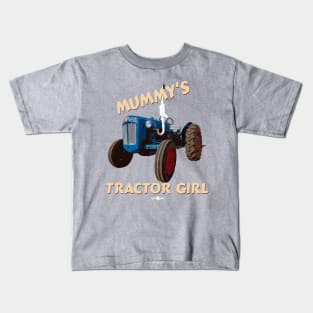 Mummy's tractor girl Kids T-Shirt